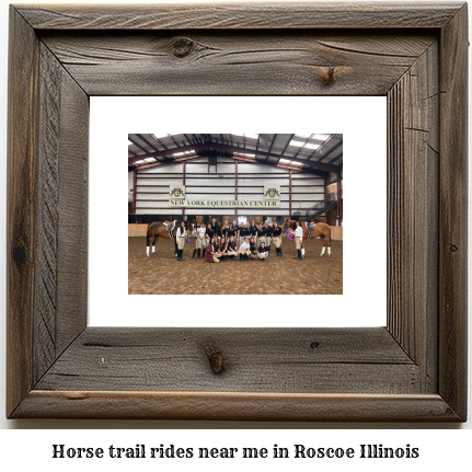 horse trail rides near me in Roscoe, Illinois